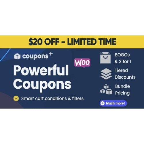 Coupons + | Advanced WooCommerce Coupons Plugin - Dghut
