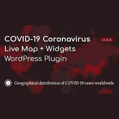COVID - 19 Coronavirus – Live Map & Widgets for WordPress - Dghut