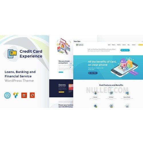 Credit Card Experience | Loan Company and Online Banking WordPress Theme - Dghut
