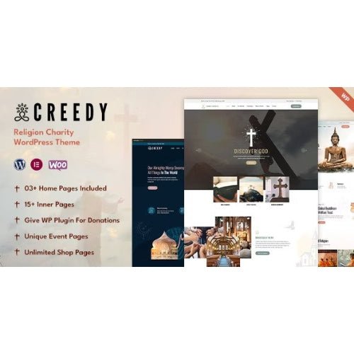 Creedy – Religion, Church WordPress Theme - Dghut