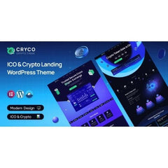 Cryco – ICO & Crypto Landing WordPress Theme - Dghut