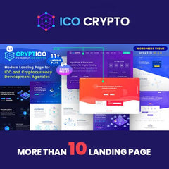 Cryptico – ICO Crypto Landing & Cryptocurrency WordPress Theme - Dghut