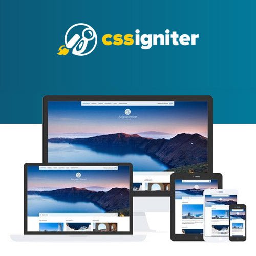 CSS Igniter Aegean Resort WordPress Theme - Dghut