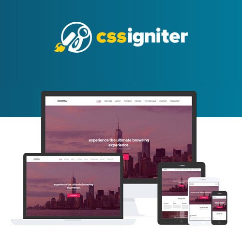 CSS Igniter Roxima WordPress Theme - Dghut
