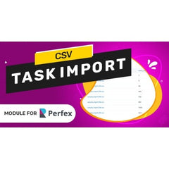 CSV Task Import Module for Perfex CRM - Dghut