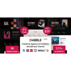 Dabble – Creative Agency & Portfolio WordPress Theme - Dghut