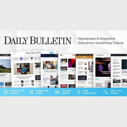Daily Bulletin – Magazine & Newspaper WordPress Theme - Dghut