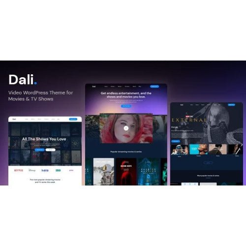 Dali – Movies & TV Shows WordPress Theme - Dghut