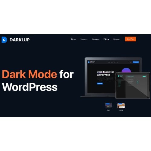 Darklup – WP Dark Mode - Dghut