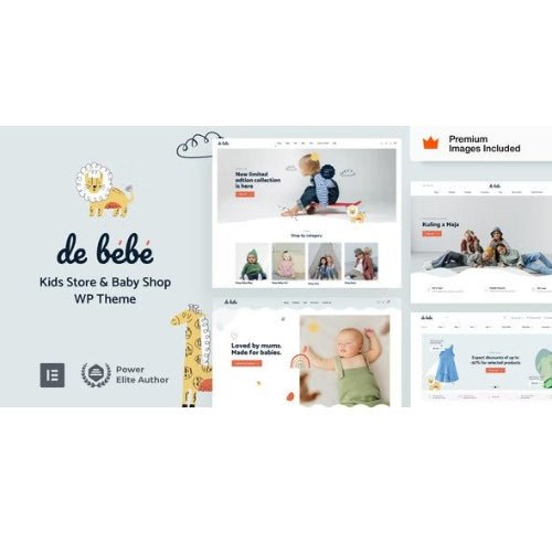 Debebe – Kids Fashion eCommerce WordPress Theme - Dghut