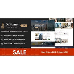 Dehomes – Single Real Estate WordPress Theme - Dghut