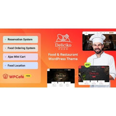 Deliciko – Restaurant WordPress Theme - Dghut