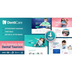 DentiCare – Medical & Dentist WordPress Theme - Dghut