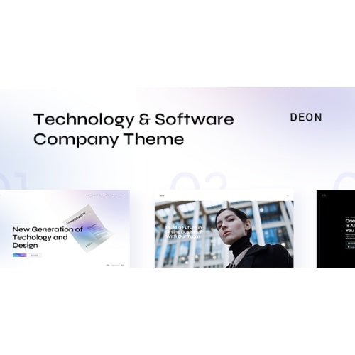 Deon – Technology and Software Company Theme - Dghut