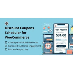 Discount coupons Scheduler for WooCommerce - Dghut