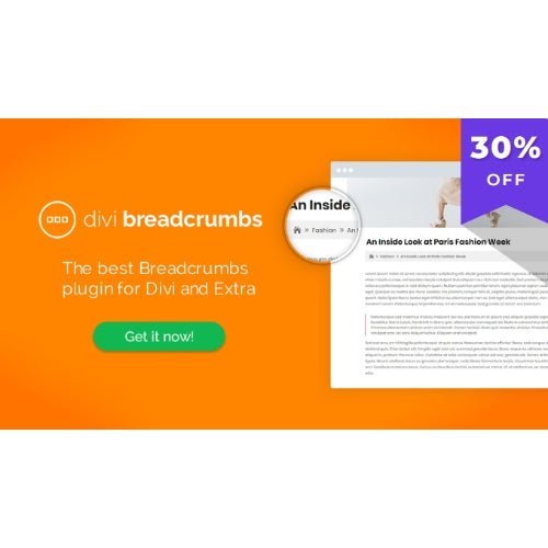 Divi Breadcrumbs – [Wpzone] - Dghut