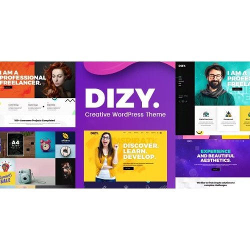 Dizy – Creative Portfolio Theme - Dghut