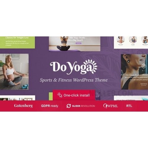 Do Yoga – Fitness Studio & Pilates Club WordPress Theme - Dghut
