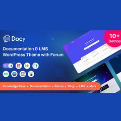Docy – Premium Documentation, Knowledge Base & LMS WordPress Theme with Helpdesk Forum - Dghut