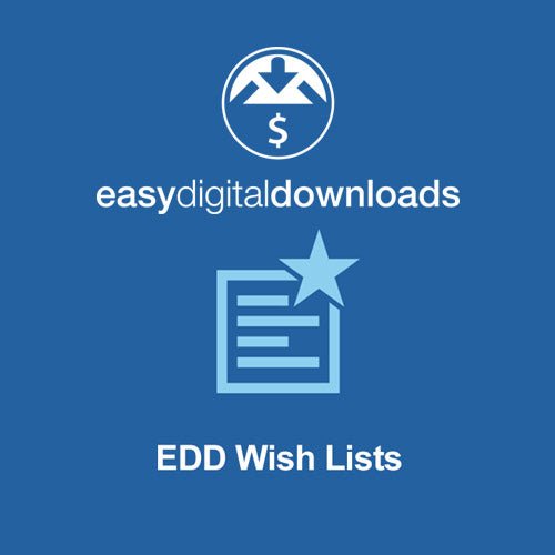 Easy Digital Downloads Wish Lists - Dghut