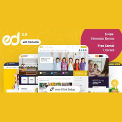Ed School: Education WordPress Theme - Dghut