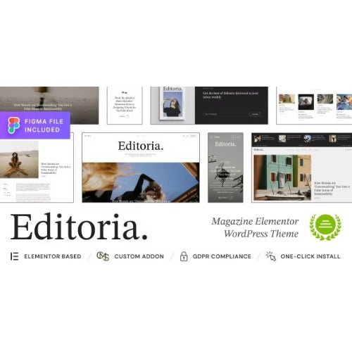 Editoria – Newspaper & Magazine WordPress Theme - Dghut