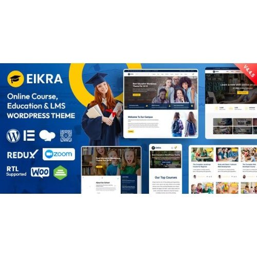 Eikra – Education WordPress Theme - Dghut