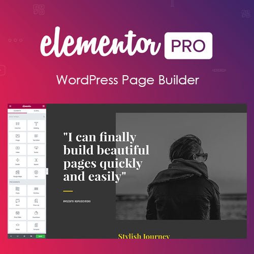 Elementor PRO WordPress Page Builder + Pro Templates - Dghut