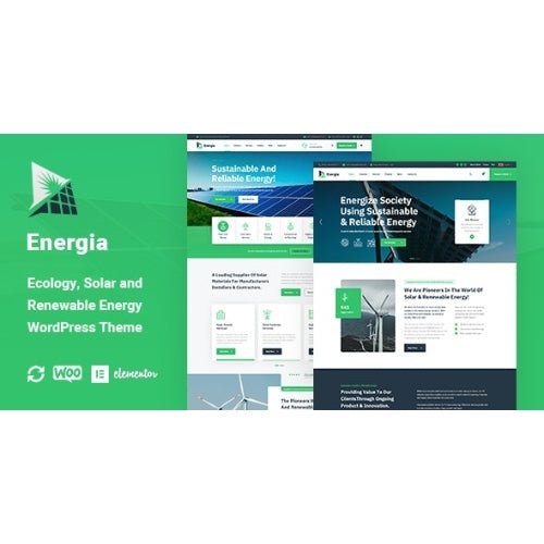 Energia – Renewable Energy WordPress Theme - Dghut