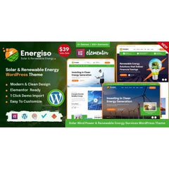 Energiso – Solar Technology & Renewable Energy WordPress Theme - Dghut
