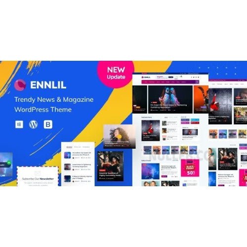 Ennlil – Modern Magazine WordPress Theme with Dark Mode + WooCommerce - Dghut