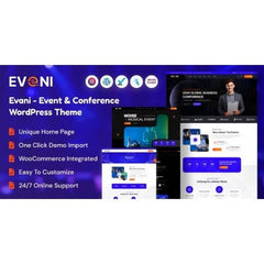 Eveni – Event & Conference WordPress Theme - Dghut