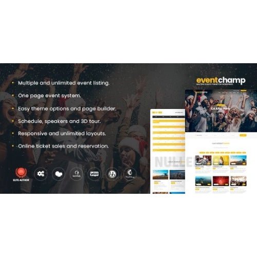 Event Champ | Event WordPress Theme - Dghut