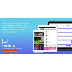 Eventer – WordPress Event & Booking Manager Plugin - Dghut