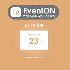 EventOn Daily View - Dghut