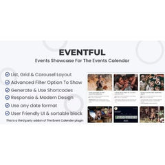 Events Showcase For The Events Calendar - Dghut