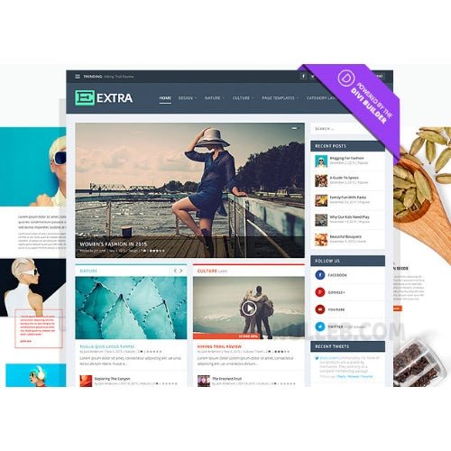 Extra Theme – The Ultimate Magazine WordPress Theme - Dghut
