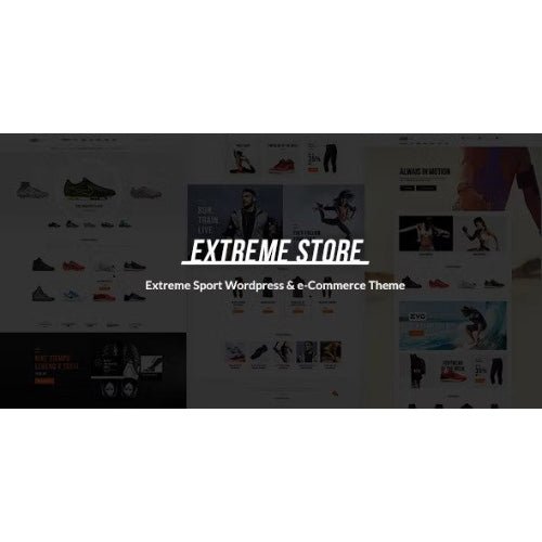 Extreme | Sports Clothing & Equipment Store WordPress Theme - Dghut