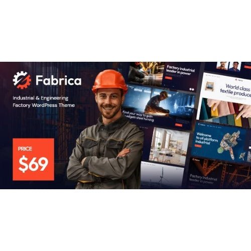 Fabrica – Industrial & Engineering Factory Theme - Dghut