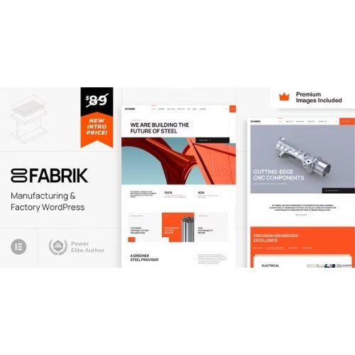 Fabrik – Manufacturing & Factory WordPress - Dghut