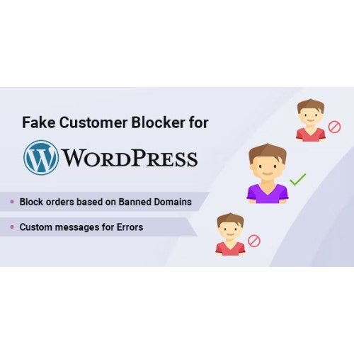 Fake Customer Blocker for WordPress - Dghut