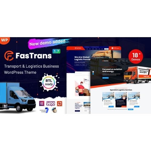 Fastrans – Logistics WordPress Theme - Dghut