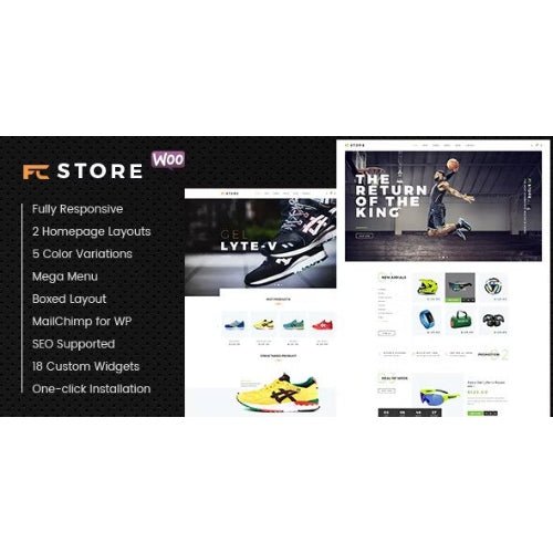 FcStore – Sports, Fitness and Gym WooCommerce WordPress Theme - Dghut