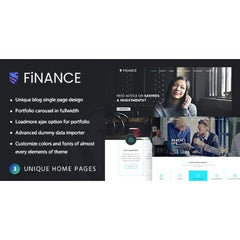 Finance Consultant – Consulting WordPress Theme - Dghut