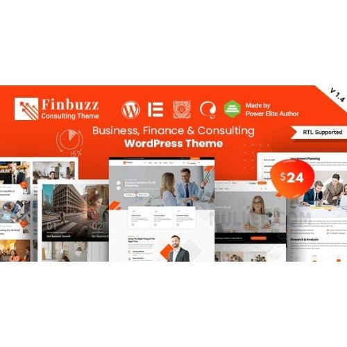 Finbuzz – Corporate Business WordPress Theme - Dghut