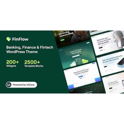 FinFlow – Banking, Finance & Fintech WordPress Theme - Dghut