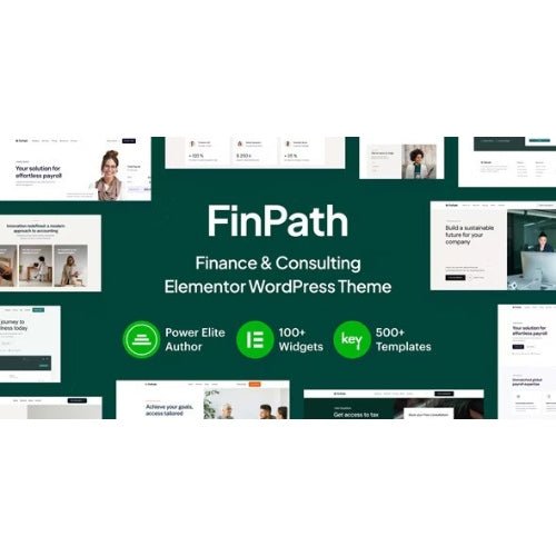 FinPath – Finance & Consulting Elementor WordPress Theme - Dghut