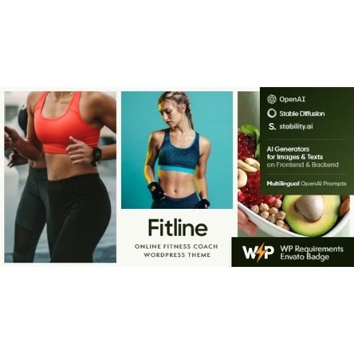 FitLine — Online Fitness Coach WordPress Theme - Dghut