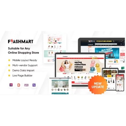 FlashMart – Multipurpose Elementor WooCommerce WordPress Theme (10+ Homepages & Mobile Layout Ready) - Dghut