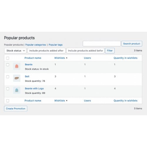 Flexible Wishlist PRO – Analytics & Emails - Dghut